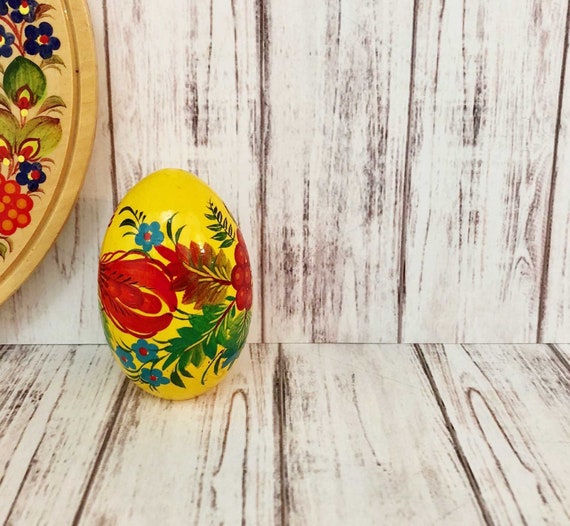 Wooden Easter Egg E 6 Pysanka With Petrykivka Painting Easter Ornaments Easter Decorations Easter Gift Wooden Egg Easter Egg Baskets Bowls Home Decor Lifepharmafze Com