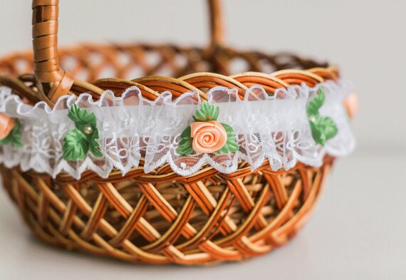 Easter Basket Decoration 74 For Medium Basket Easter Etsy