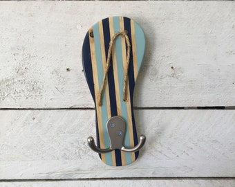 Pool Towel Hooks, Face Mask Hanger, Outdoor Towel Rack, Lake House Decor