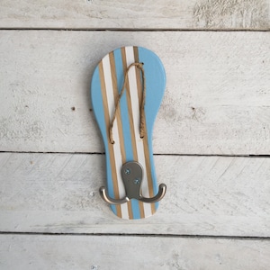 Key Holder for Wall, Pool Towel Rack, Flip Flop Towel Rack