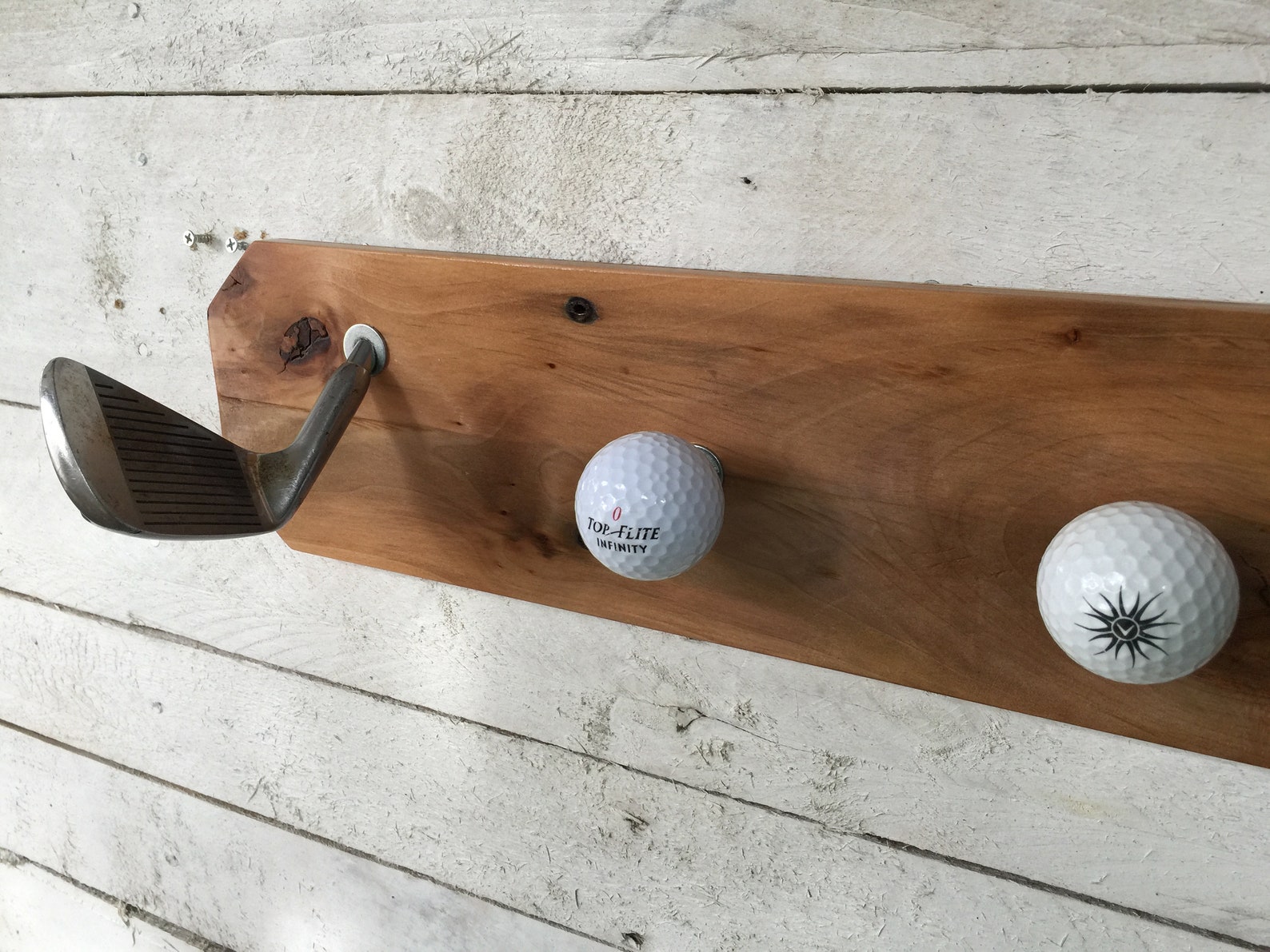 Golf Club Coat Rack Boys Bedroom Hat Rack Sports Decor Etsy