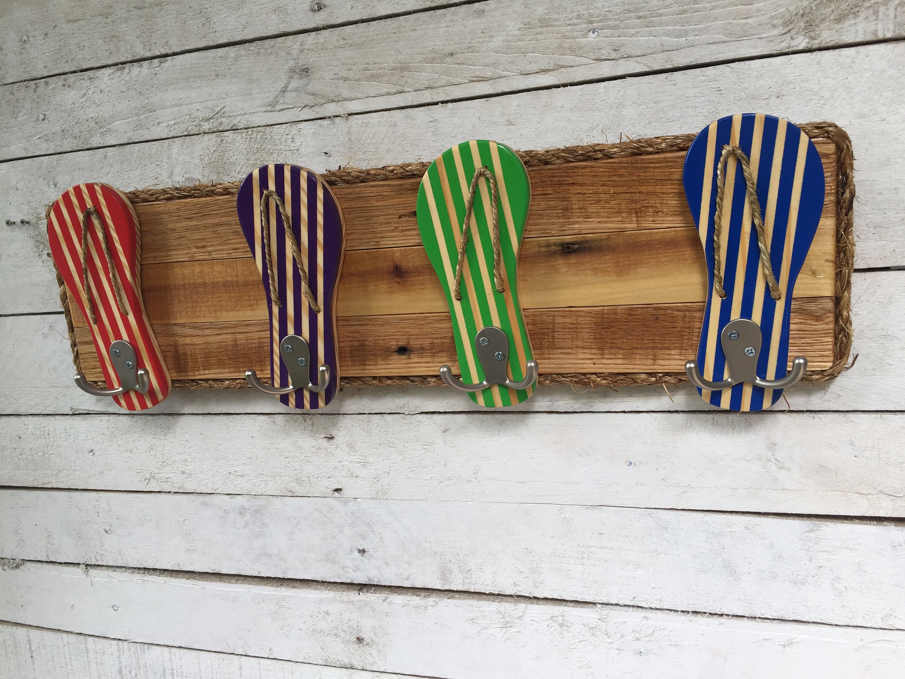 Outdoor Towel Rack Beach Towel Hooks Lake House Decor Etsy