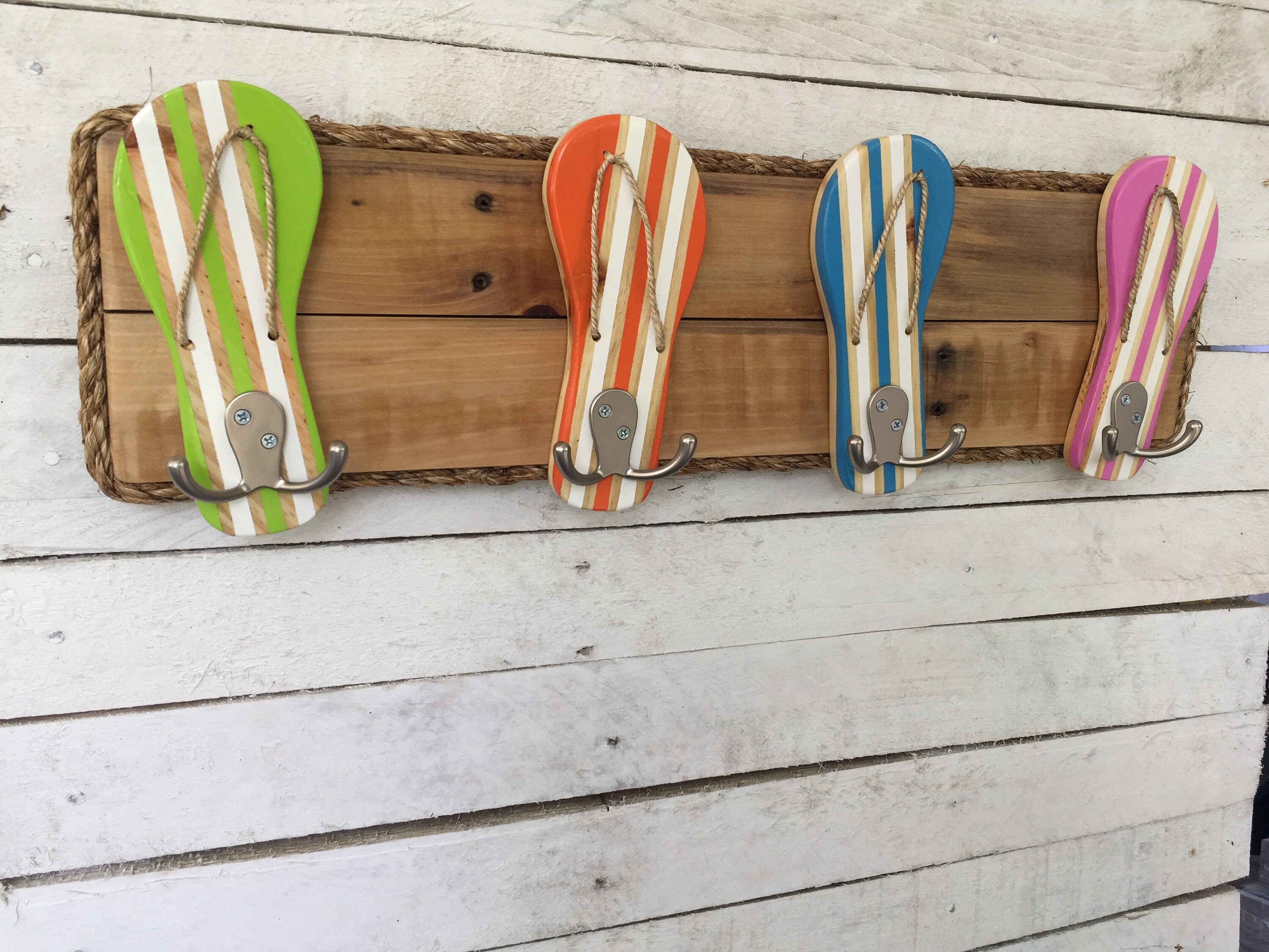 Outdoor Beach Decor Beach Towel Hooks Pool Towel Rack Etsy