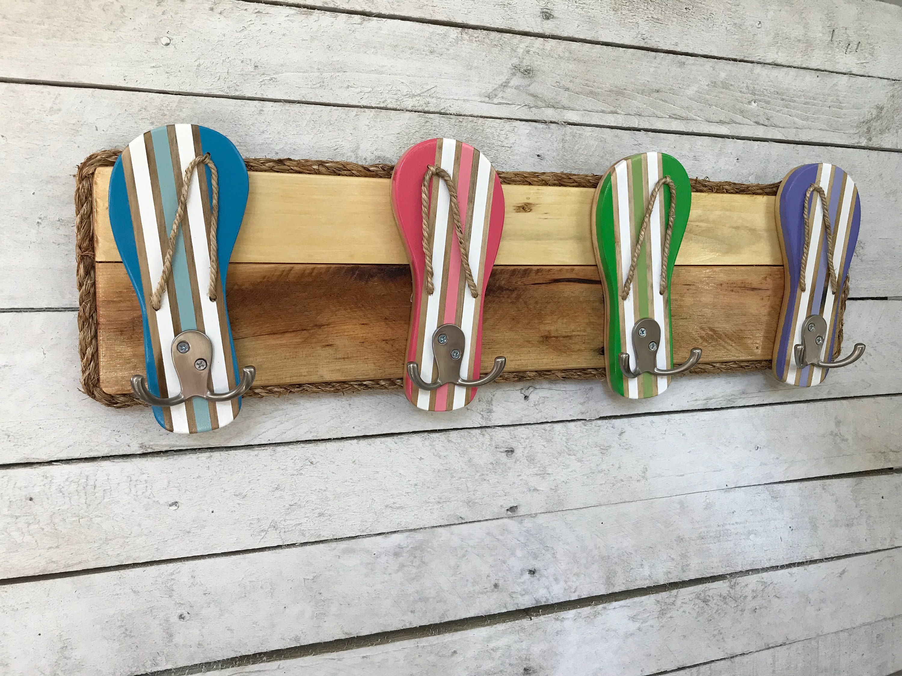 Outdoor Beach Decor Beach Towel Hooks Pool Towel Rack Etsy