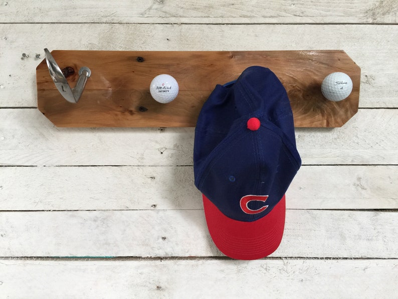 Golf Club Coat Rack Boys Bedroom Hat Rack Sports Decor Etsy