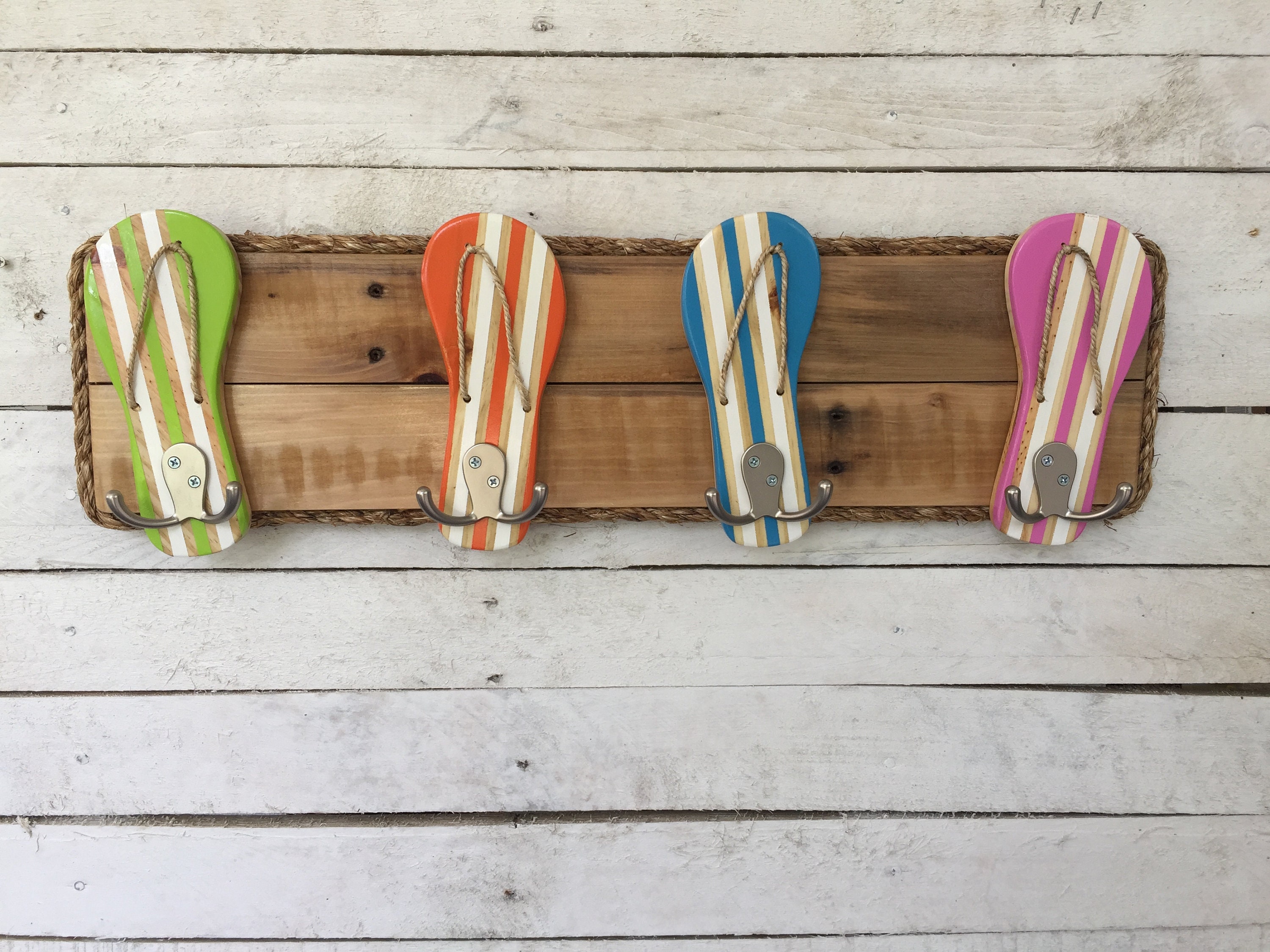 Outdoor Beach Decor Beach Towel Hooks Pool Towel Rack Etsy