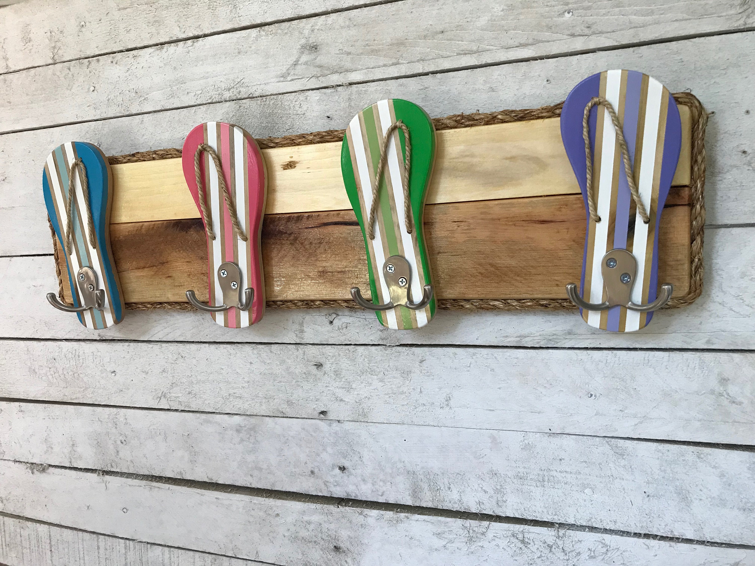 Outdoor Beach Decor Beach Towel Hooks Pool Towel Rack Etsy