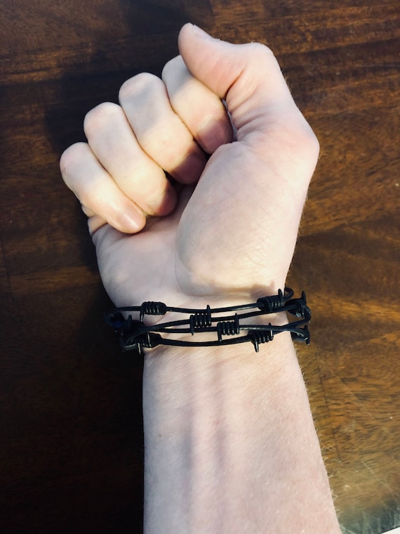 Barbed wire bracelet 692 3D model 3D printable | CGTrader