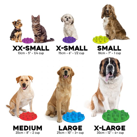 Slow Feeder Dog Bowls | Lick Mat for Dogs | 3 in 1 Set | Teething Chew Dog Treat Ball | Dog Bowls for Large Dogs Medium/Small Size