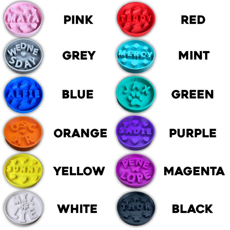 Custom Slow Feeder Dog Bowl Etsy