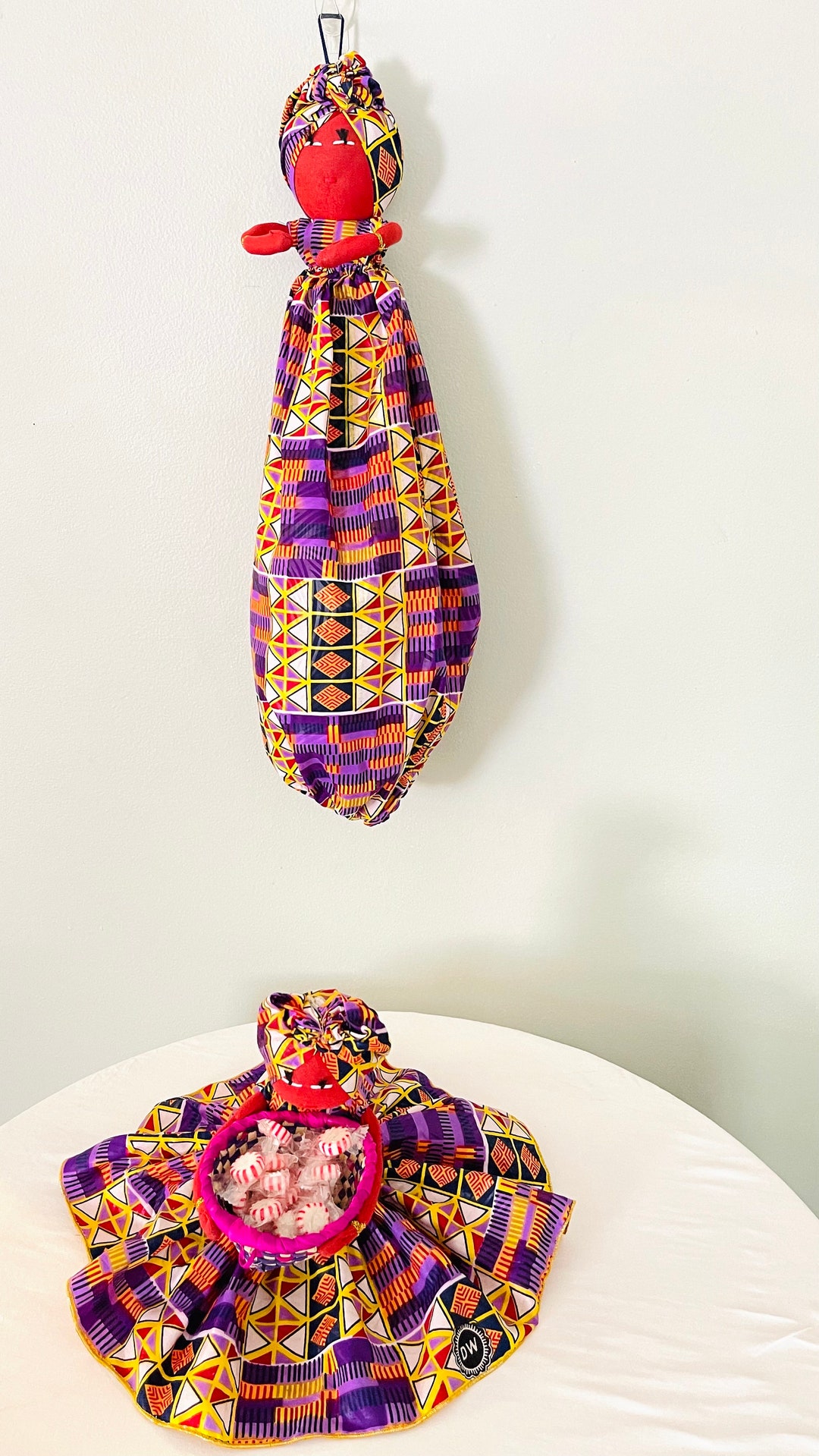 Riciclo Creativo Portaborse Da Parete Fai Da Te Bisi Afia Bambole