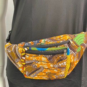 African Ankara print Fanny pack bumbag