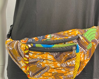 African Ankara print Fanny pack bumbag