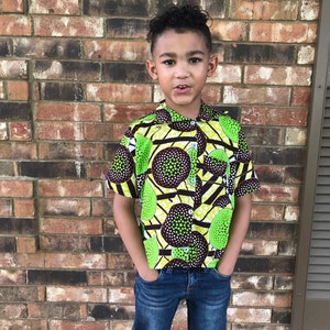 Boys button down shirt