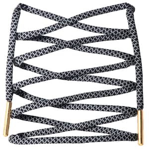 LitLaces - Luxurious 3M Rope Laces Reflective Custom Shoe Laces with Metal Tips