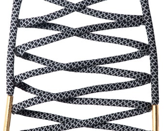 LitLaces - Luxurious 3M Rope Laces Reflective Custom Shoe Laces with Metal Tips
