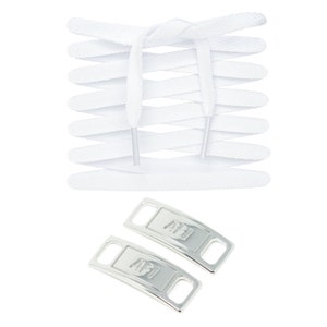 Premium Air Force 1 Flat Cotton Shoe Laces Replacement + AF1 Metal Tag Dubrae