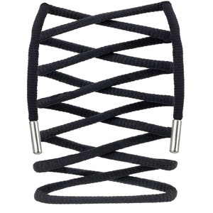 LitLaces - Cuerda con ranura Cordones fuertes para zapatos Puntas doradas Zapatillas deportivas Vans Jordan Reemplazos