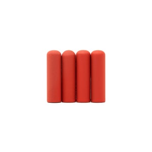 LitLaces - 18mm DIY Bullet Aglet Shoelace Tips Matte Finish - (Premanent)