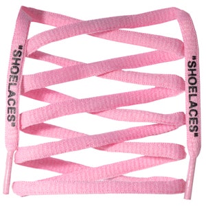 LitLaces - Off White Replacement &quot;SHOELACES&quot; Shoe Laces Custom Colors - Oval