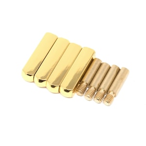 LitLaces - 25mm 4pcs Yeezy Air Jordan Gold Aglets DIY Custom Sneakers Collection Kicks NMD Boost Air Max (Permanent)