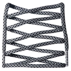 LitLaces - 3M Reflective Rope Shoe Laces Two Tone Colors fits all Sneakers