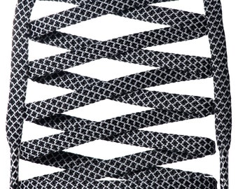LitLaces - 3M Flat Reflective Shoe Laces for Running Shoes
