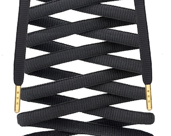 Oval Wide SB Replacement Shoelaces w/ Tips
