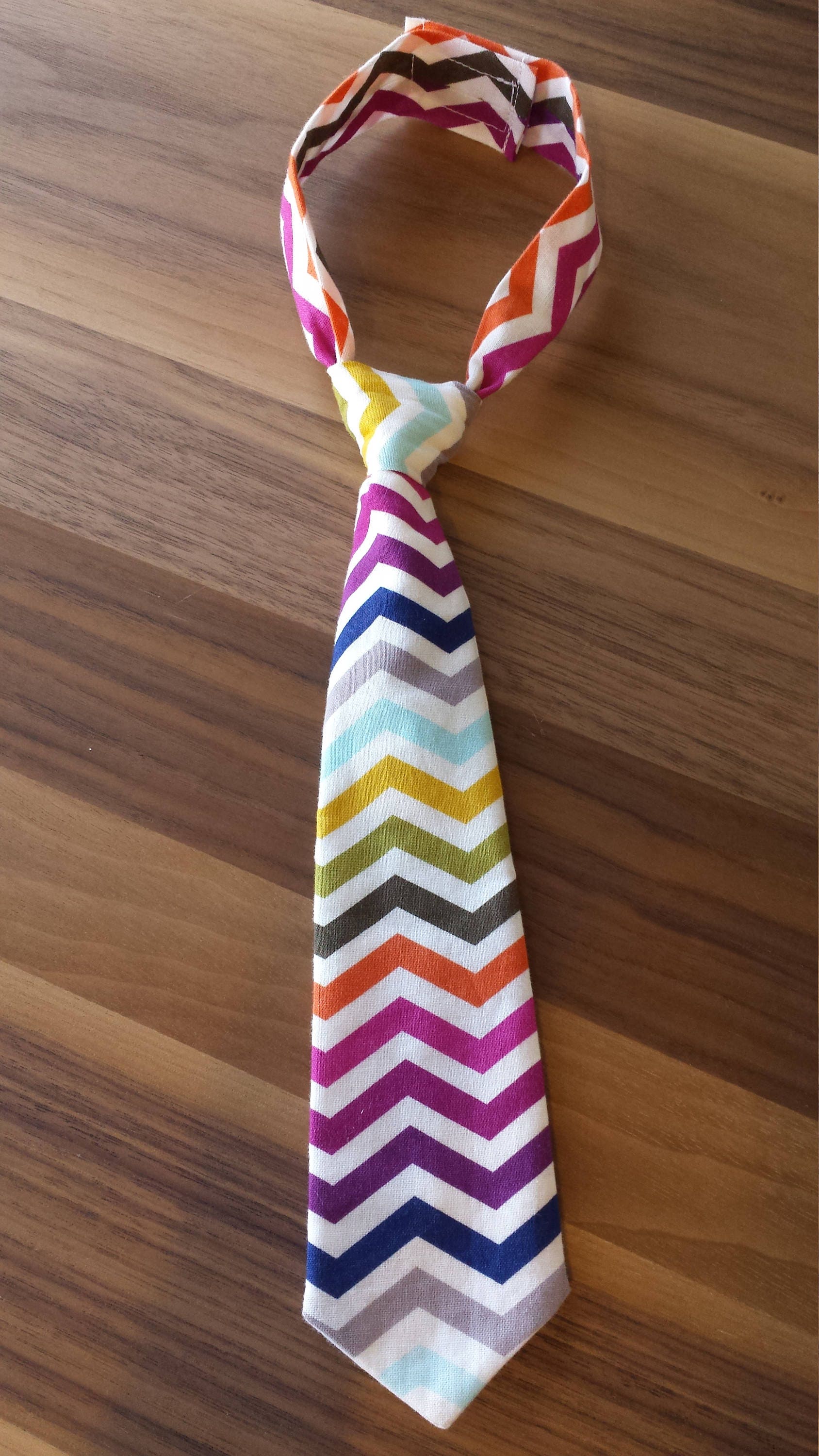 SALE Chevron Boys Necktie Kids Necktie Little Boy Ties Baby Etsy