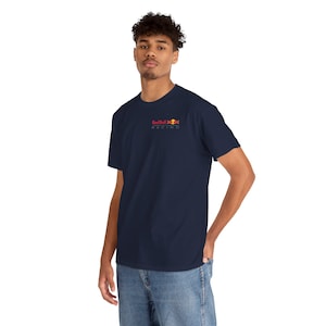 Red Bull Racing F1 Unisex T-shirt i kraftig bomull