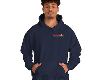 Bluza z kapturem Red Bull F1, unisex, bawełniano-poliestrowa, wyścigowa