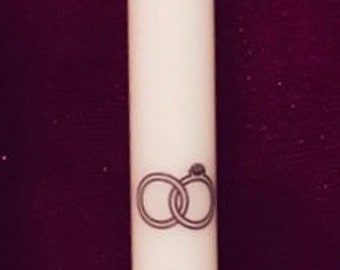 Personalized Wedding Taper Candles (10 inches) - It's the perfect Wedding gift