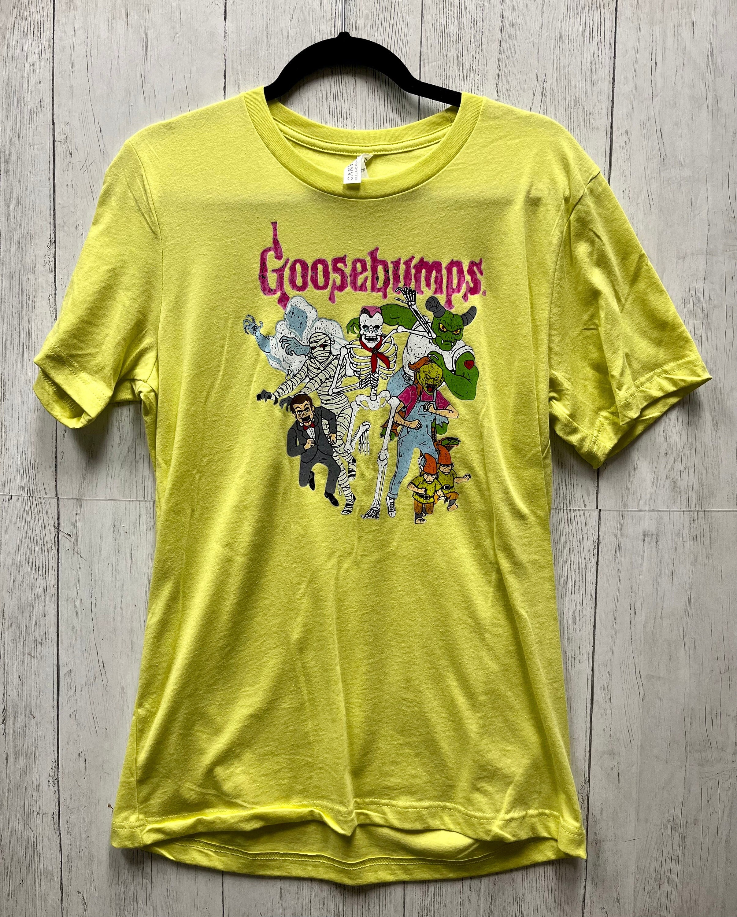Goosebumps 骸骨デザイン Tシャツ Goosebumps - Unisex Tee - Etsy