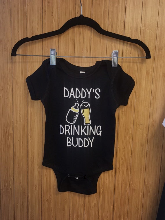 daddy's drinking buddy onesie