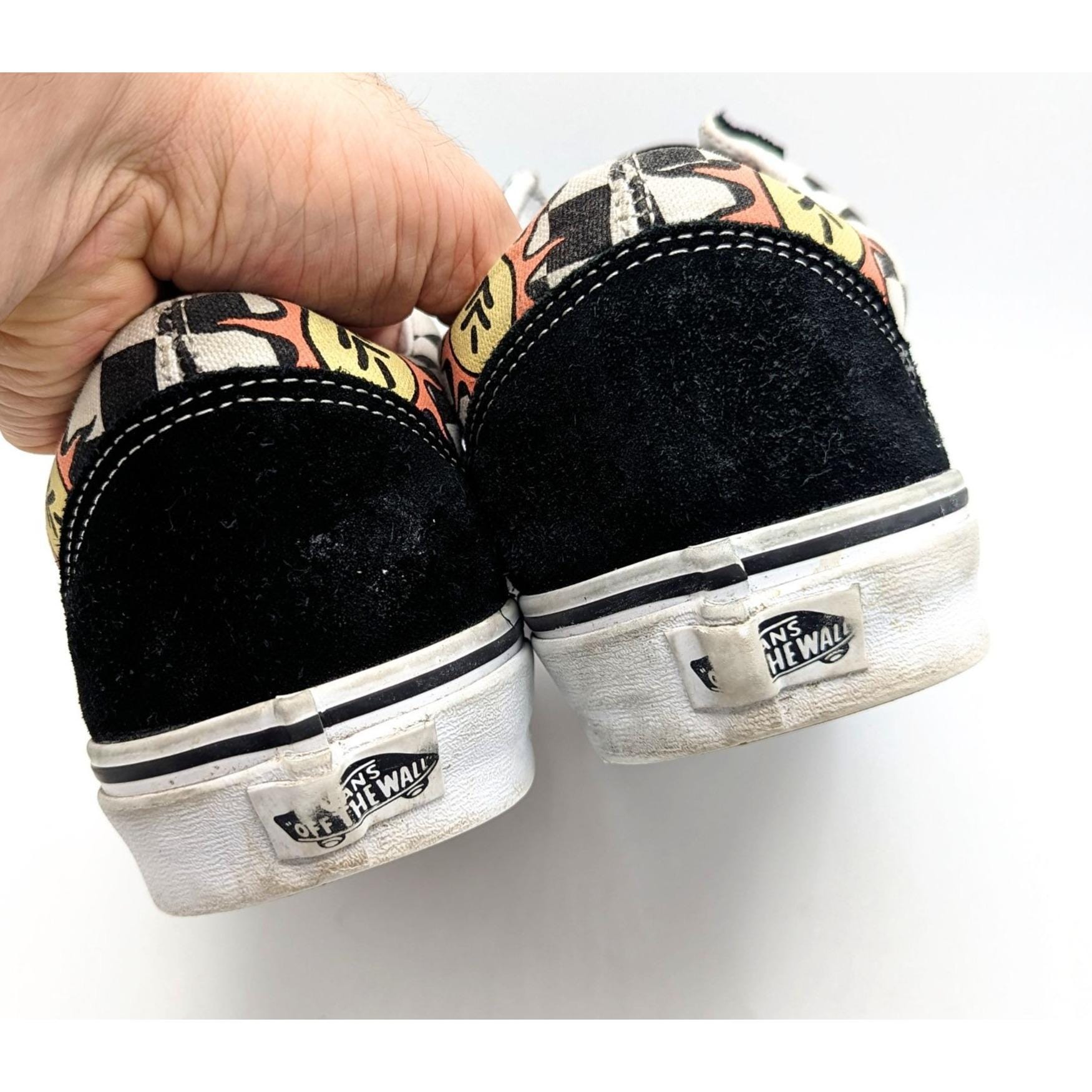 Vans Old Skool Unisex Skate Shoe (Parks Project/Black/White,‎ 4.5) Vans Old Skool Shoes-Black/White at J&R Bicycles – J&R  main image 3