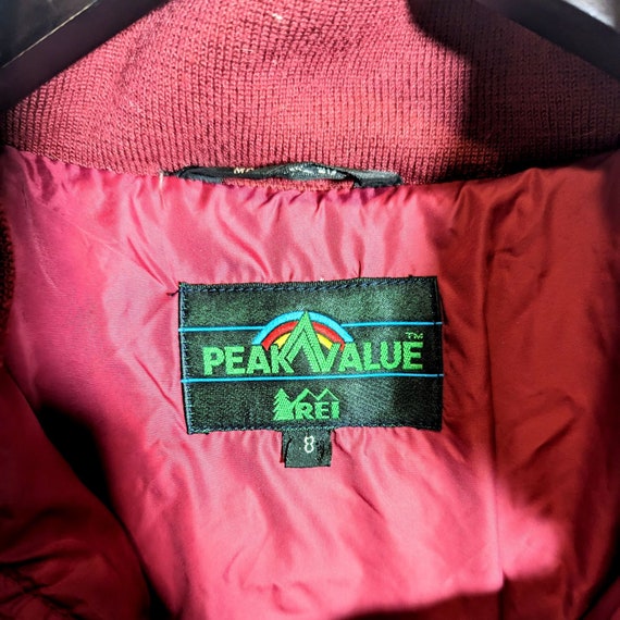 Vintage 80s REI Peak Value DOWN Puffer Ski Parka … - image 6