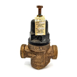 Apollo Conbraco 36C Series 3/4&quot; 75# 400 psi Bronze Double Union Pressure Valve