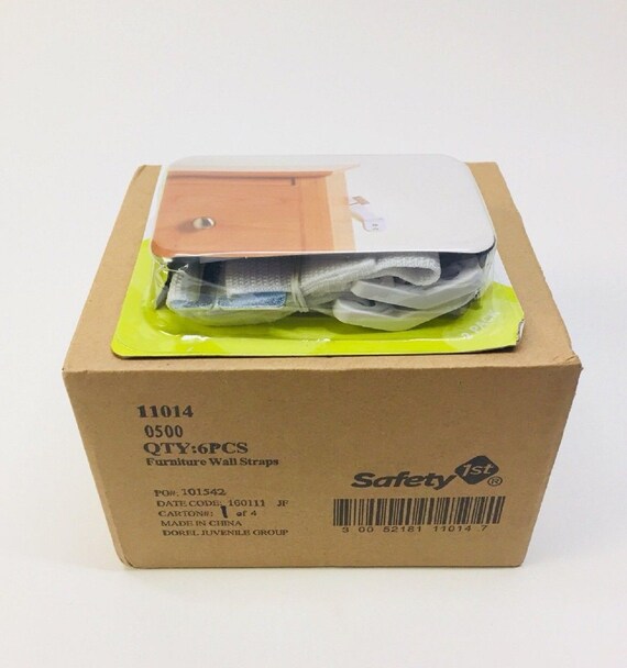 Box Of 7 Pairs 14 Straps Safety 1st Furniture Wall Straps Etsy