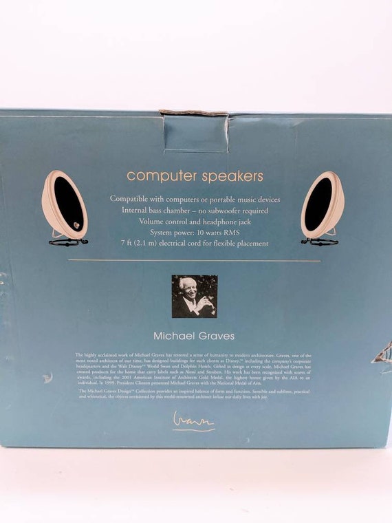 アート・デザイン・音楽 Michael Graves NIB Michael Graves Design Mid Century Modern Computer