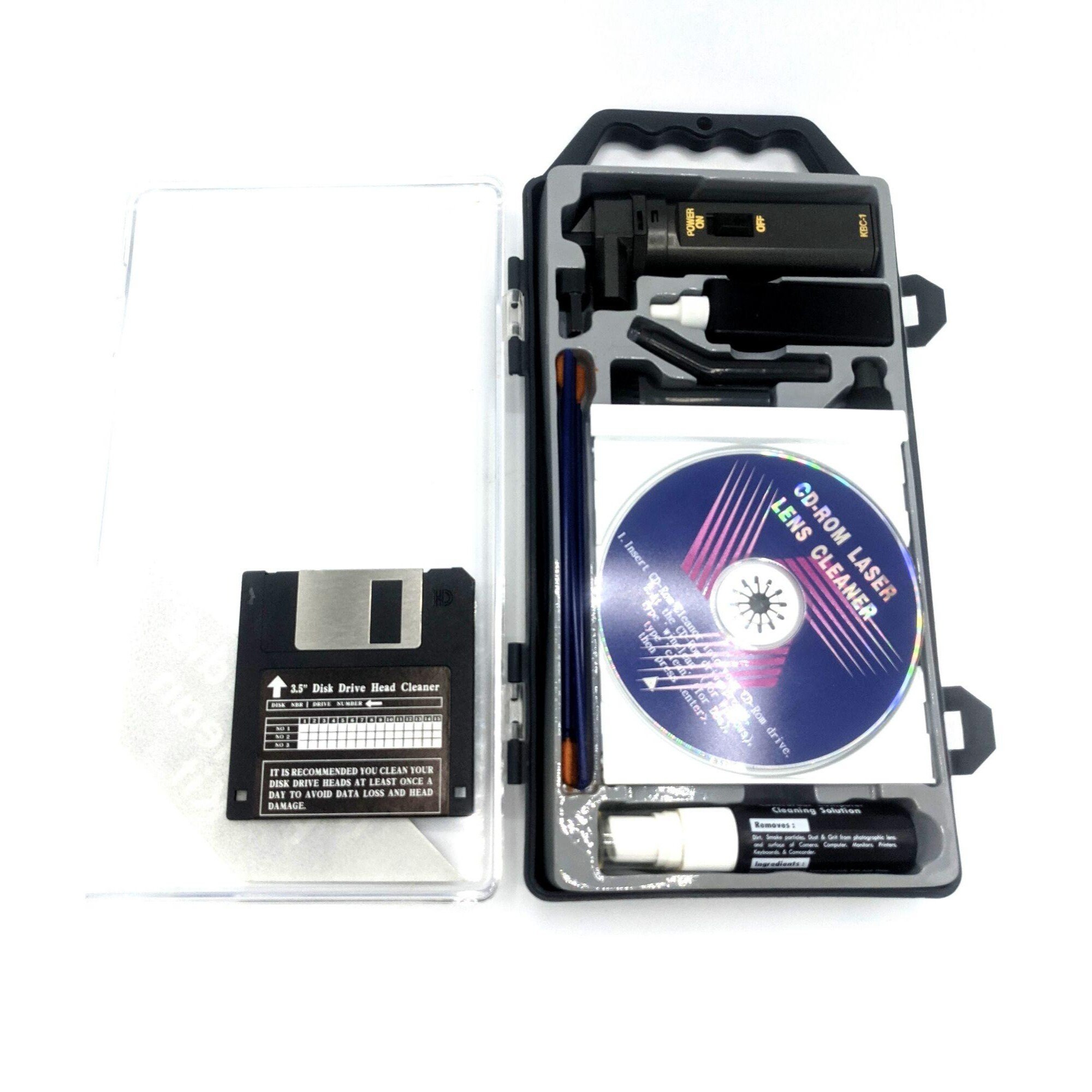 Vintage Multimedia PC Cleaning Kit Disc Cleaner Floppy Etsy