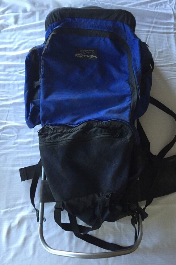jansport hiking backpack aluminum frame