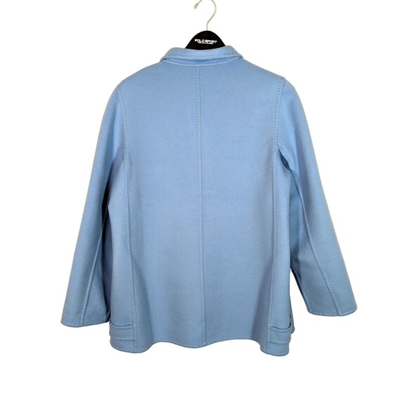 Light blue top car coat