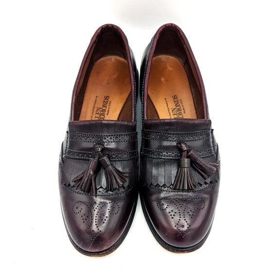 Allen Edmonds Bridgeton Burgundy Kiltie Tassel Lo… - image 3