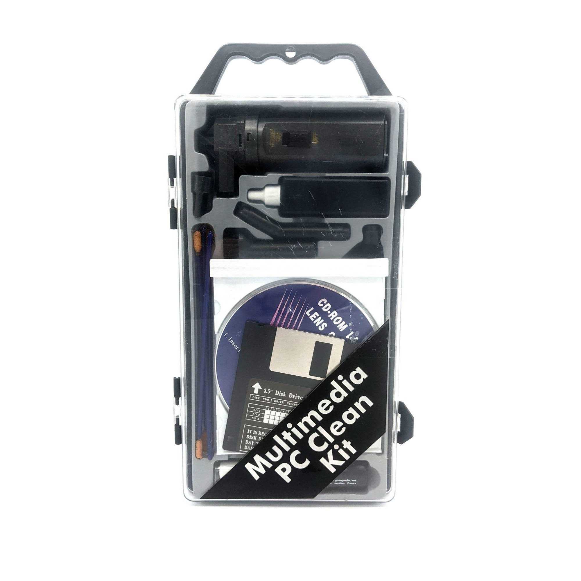 Vintage Multimedia PC Cleaning Kit Disc Cleaner Floppy Etsy