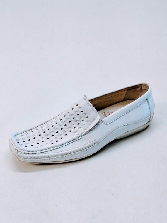 navy blue sandals with rhinestones