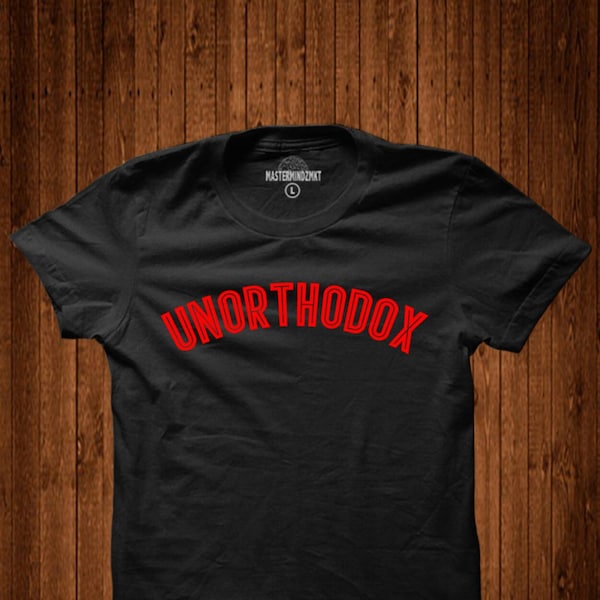 Unorthodox T-Shirt, Unisex T-Shirt, Slogan T-Shirt, Geschenkidea, Radical Apparel, Eccentric, Unkonventionell, Individualist, Innovator,