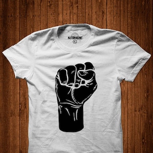 Power Fist Tee | Unity Shirt, Black Power Fist, Black Panthers, Black Power, Black Lives Matter, Black Pride, Black Empowerment