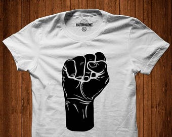 Power Fist Tee | Unity Shirt, Black Power Fist, Black Panthers, Black Power, Black Lives Matter, Black Pride, Black Empowerment