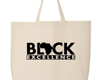 Black Excellence Tote tas