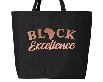Zwarte Excellence Tote tas